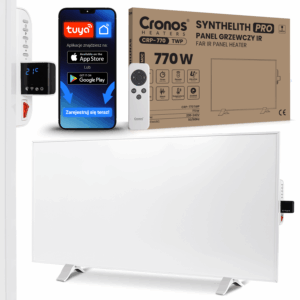 promiennik grzejnik podczerwieni cronos synthelith pro z wifi i pilotem 770w