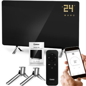 promiennik grzejnik podczerwieni szklany cronos glass pro z wifi 480w (kopia)