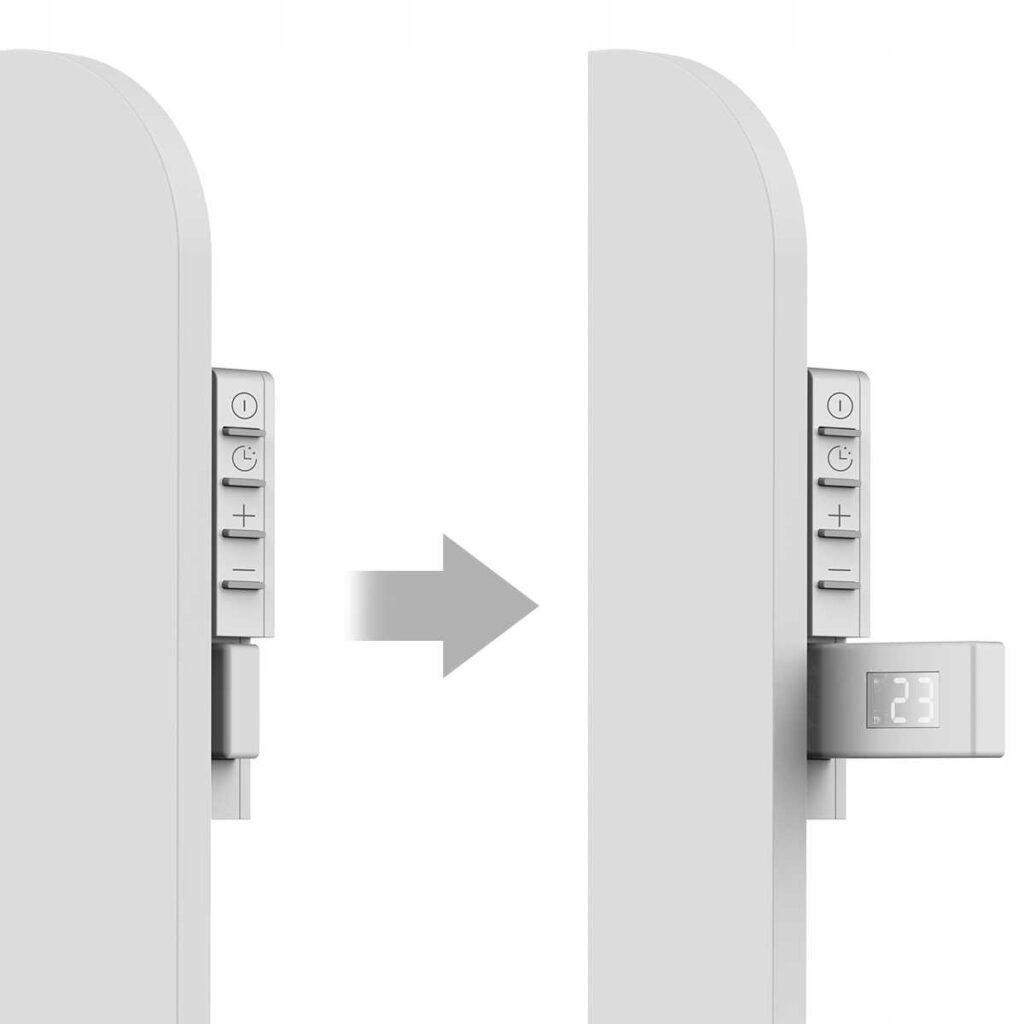 promiennik podczerwieni cronos titanium z wifi i pilotem 450w